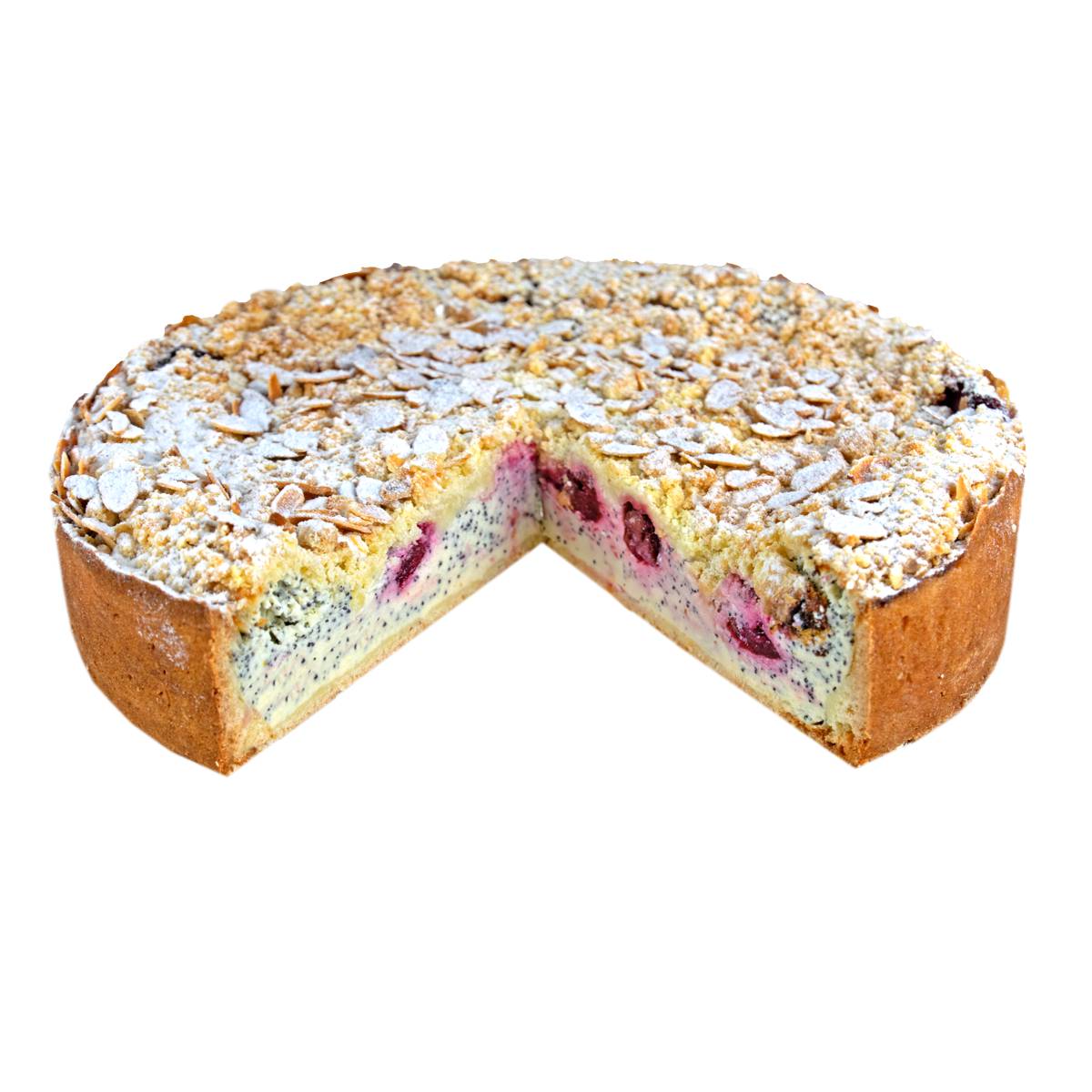 Kirsch Mohn Vanille Streusel