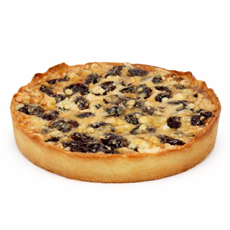 Pflaume Vanille, ganzer Kuchen