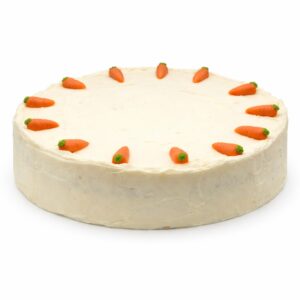 Lemon Frosting Carrot Cake, ganzer Kuchen